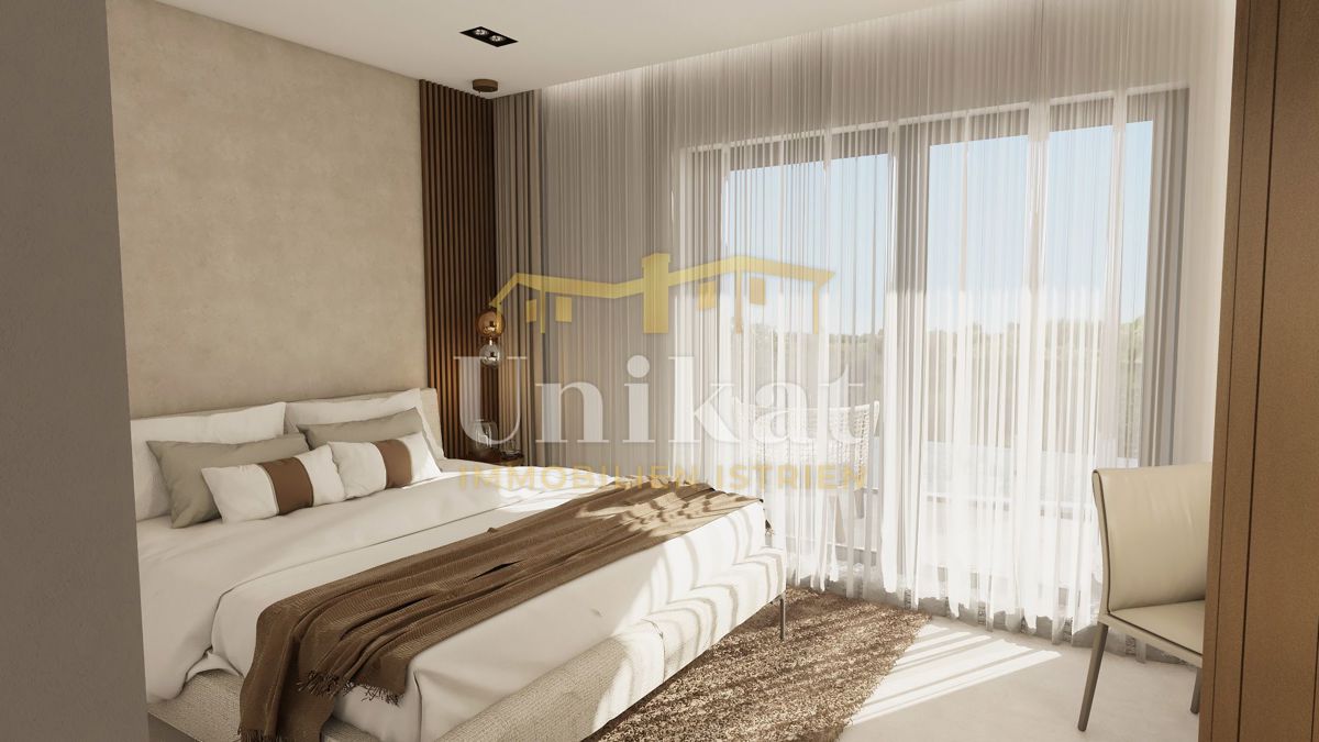 Nuova costruzione - doppia villetta con piscina a 7 km dal mare